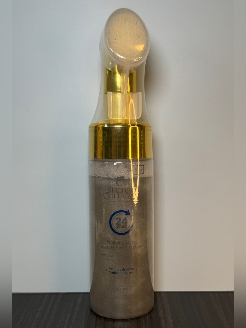 Secret Collagen Purifying Clay Lava Foam Cleanser 150 ml / 5.07 fl oz Sealed New
